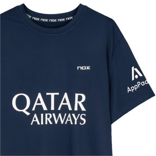 Camiseta NOX Sponsors AT10 Azul Marino