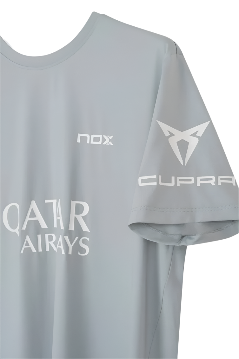 Camiseta NOX Sponsors AT10 Gris