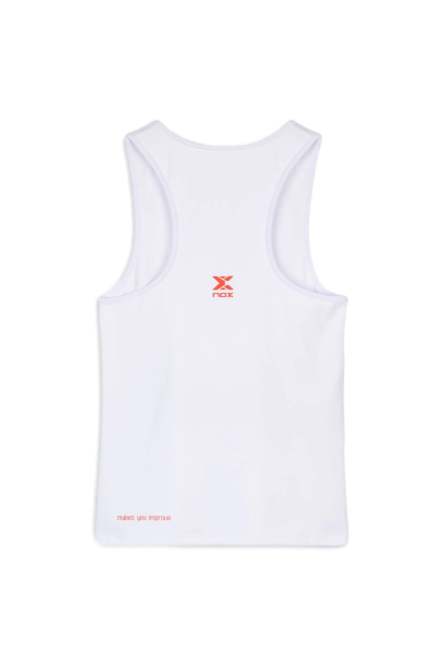 WOMEN'S TANK T-SHIRT TEAM FIT WHITE