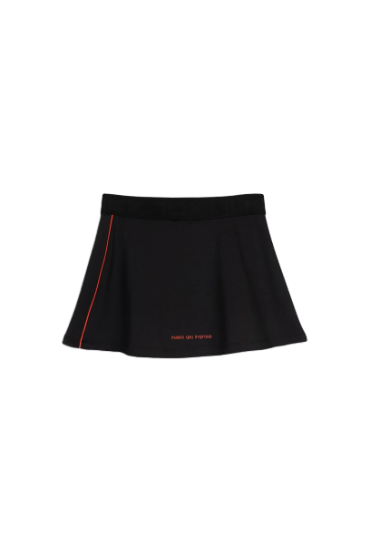 WOMEN'S TEAM BLACK SKIRT