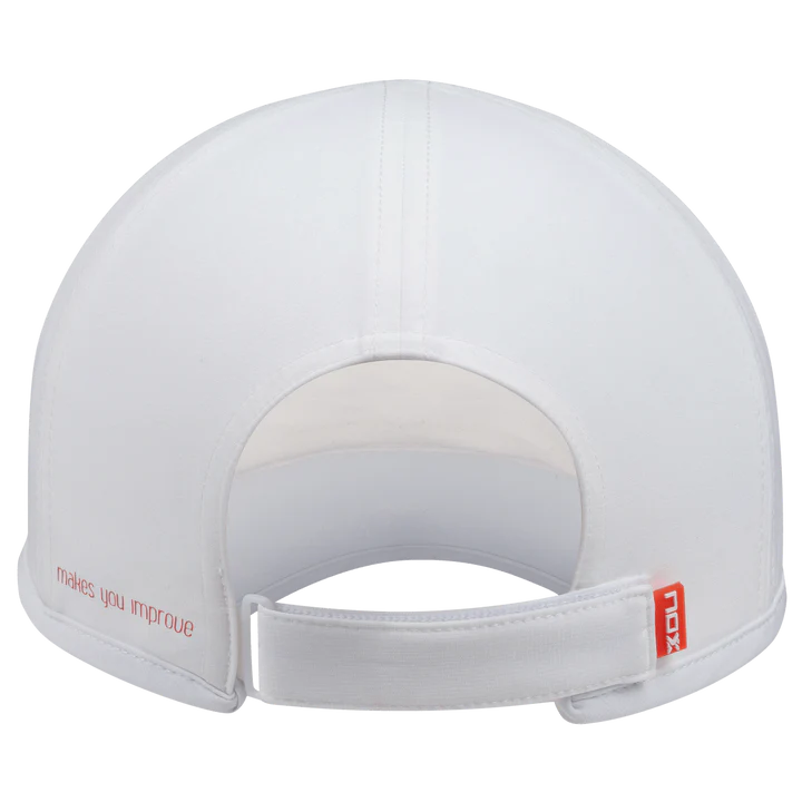 Gorra NOX Blanca/Roja