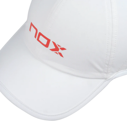 Gorra NOX Blanca/Roja