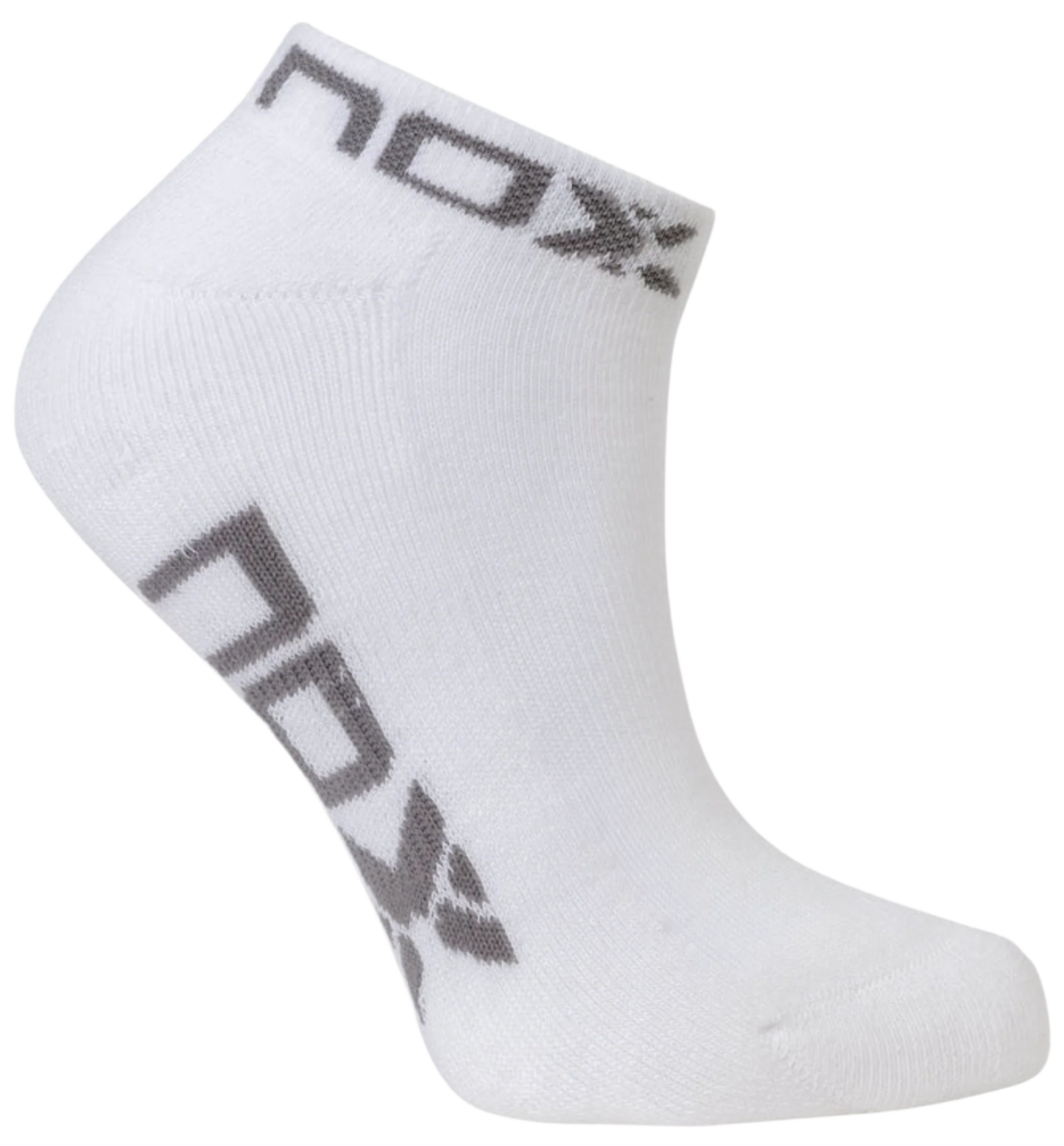 Pack calcetines técnicos NOX TOBILLEROS blanco/gris