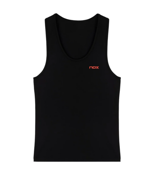 Camiseta tirantes NOX mujer TEAM negro
