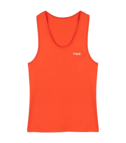 Camiseta tirantes NOX mujer TEAM rojo