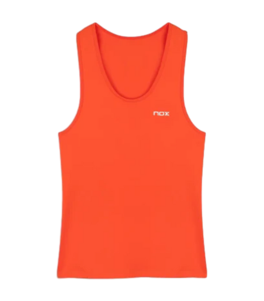 Camiseta tirantes NOX mujer TEAM rojo