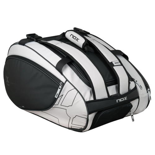 LUXURY MASTER SERIES BLACK/WHITE PADEL RACK BAG