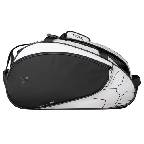 LUXURY MASTER SERIES BLACK/WHITE PADEL RACK BAG